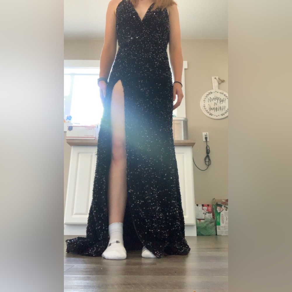 Black sparkley dress
